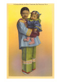 Mother and Child, Chinatown, San Francisco, California Giclee Print
