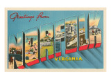 Greetings from Norfolk, Virginia Prints
