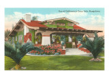 Craftsman Bungalow, San Diego, California Giclee Print