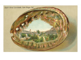 Hotel del Coronado in an Abalone, San Diego, California Posters