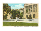 Lincoln Monument, University, Madison, Wisconsin Posters