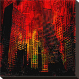 Cityzart I Stretched Canvas Print