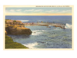 Bucht, La Jolla, Kalifornien Poster