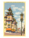 Chinatown, San Francisco, California Print
