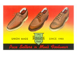 Racine Men's Shoes Posters