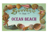 Souvenir from Ocean Beach, San Diego, California Posters