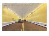 Interior, Memorial Tunnel, West Virginia Turnpike Giclee Print