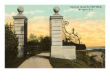 Gateway, Cliff Walk, Newport, Rhode Island Posters