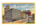Washington Trust Building, Washington, Pennsylvania Giclee Print