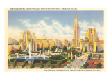 World's Fair Buildings, San Francisco, California Posters