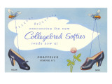 Collegebred Softies Women's Shoes Giclee Print