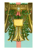 Art Nouveau October, Scorpio reproduction procédé giclée