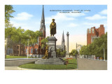 Washington Monument, Milwaukee, Wisconsin Posters