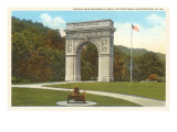 World War Memorial Arch, Huntington, West Virginia Posters
