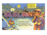 Life in the Trailer Park, Cartoon Lámina giclée