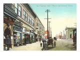 Mission and 16th Street, San Francisco, California Print