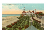 Hotel del Coronado, San Diego, California Giclee Print