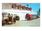 Snow at Hotel, Rainier National Park, Washington Lámina giclée