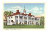 Mansión de Washington, Monte Vernon, Virginia Lámina giclée