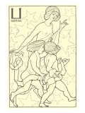 Gemini, the Twins reproduction procédé giclée