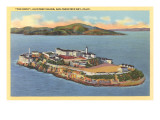 Alcatraz, San Francisco, California Affiche