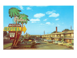 The Palms Motor Hotel, Vintage Motel Prints