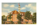 Old Capitol Building, Williamsburg, Virginia Posters