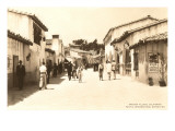 Spanish Village, Balboa Park, San Diego, California reproduction procédé giclée