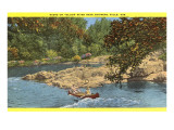 Yellow River near Chippewa Falls, Wisconsin Print
