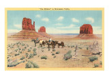 The Mittens, Monument Valley Print
