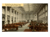 Reading Room, Historical Library, Madison, Wisconsin Giclee Print