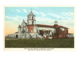 Mission San Luis Rey, Oceanside, San Diego County, California Giclee Print
