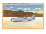 Racer, Bonneville Salt Flats, Utah Giclee Print