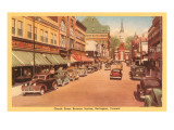 Church Street Business District, Burlington, Vermont Posters