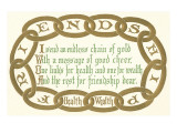Chain of Friendship, Rhyme Posters Chain of Friendship, Rhyme Posters