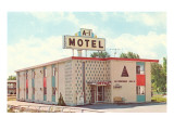A-1 Vintage Motel Giclee Print
