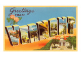 Greetings from Vermont Posters