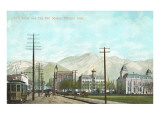 25th Street, City Hall Square, Ogden, Utah Poster