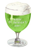 Schooner of Green Beer, St. Patrick's Day reproduction procédé giclée