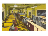 Interior, Tides Tavern, Retro Diner reproduction procédé giclée