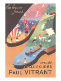 Advertisement for French Sport Shoes Giclee Print