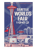 Space Needle, Seattle World's Fair Giclée-tryk