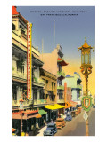 Chinatown, San Francisco, California Poster