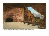 Gallery on Mt. Carmel Highway, Zion, Utah Giclee Print