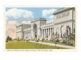 Palace of the Legion of Honor, San Francisco, California Print