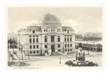 City Hall, Providence, Rhode Island Print