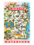 Greetings from Wisconsin, Waterford Photo
