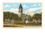 Public Square, Library, Pittsburgh, Pennsylvania Giclee Print