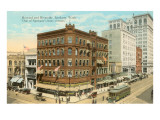 Howard and Riverside, Spokane, Washington Giclee Print