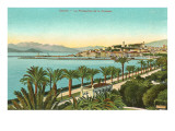 Vista de la Croisette, Cannes (Francia) Lámina giclée Vista de la Croisette, Cannes (Francia) Lámina giclée